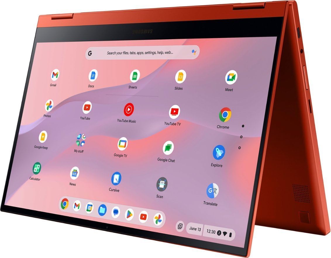 13.3" FHD Touchscreen Laptop, Intel Core i3, 8GB RAM, 128GB eMMC, Fiesta Red E9038
