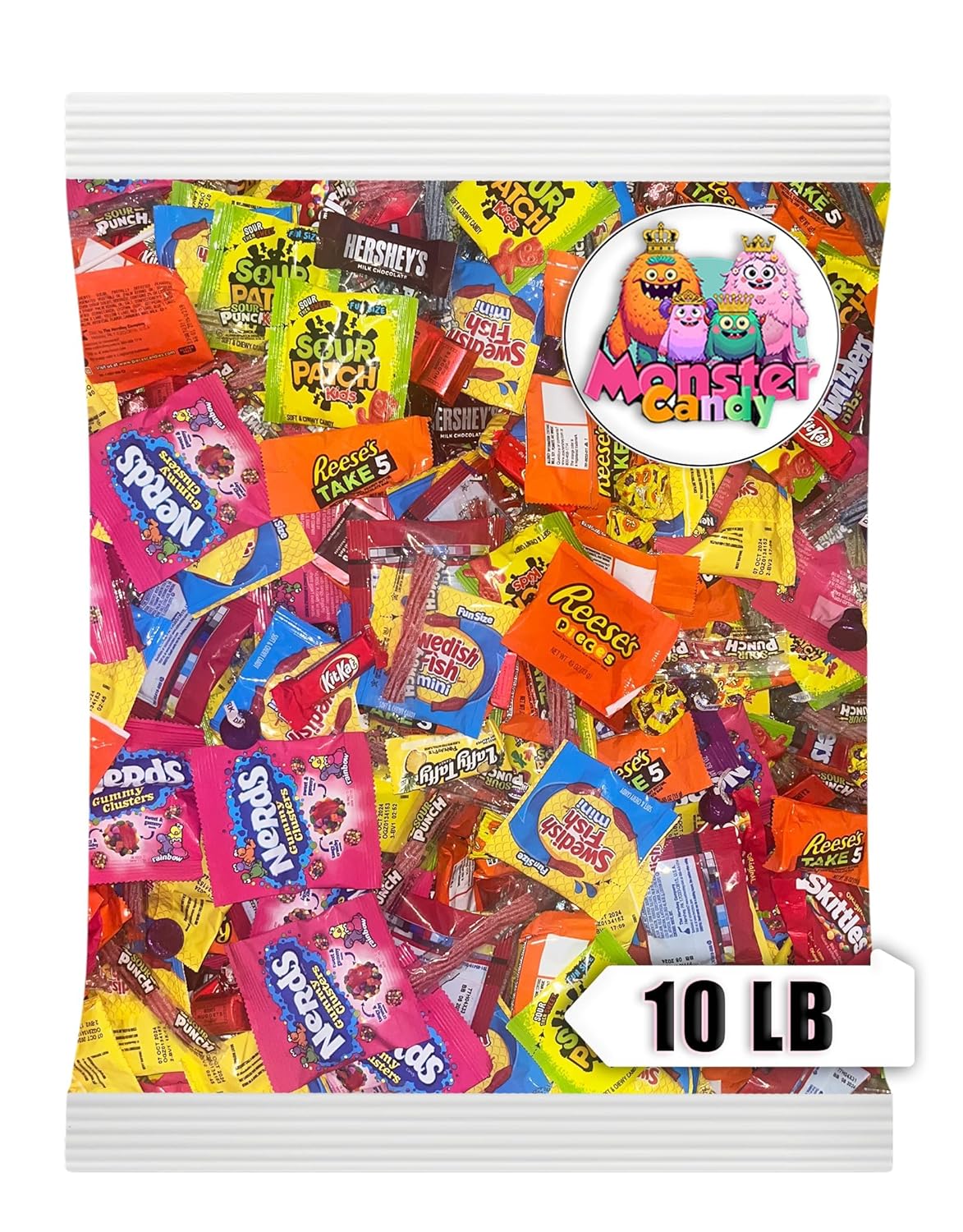 10 lb Chocolate Candy Variety Pack M333986