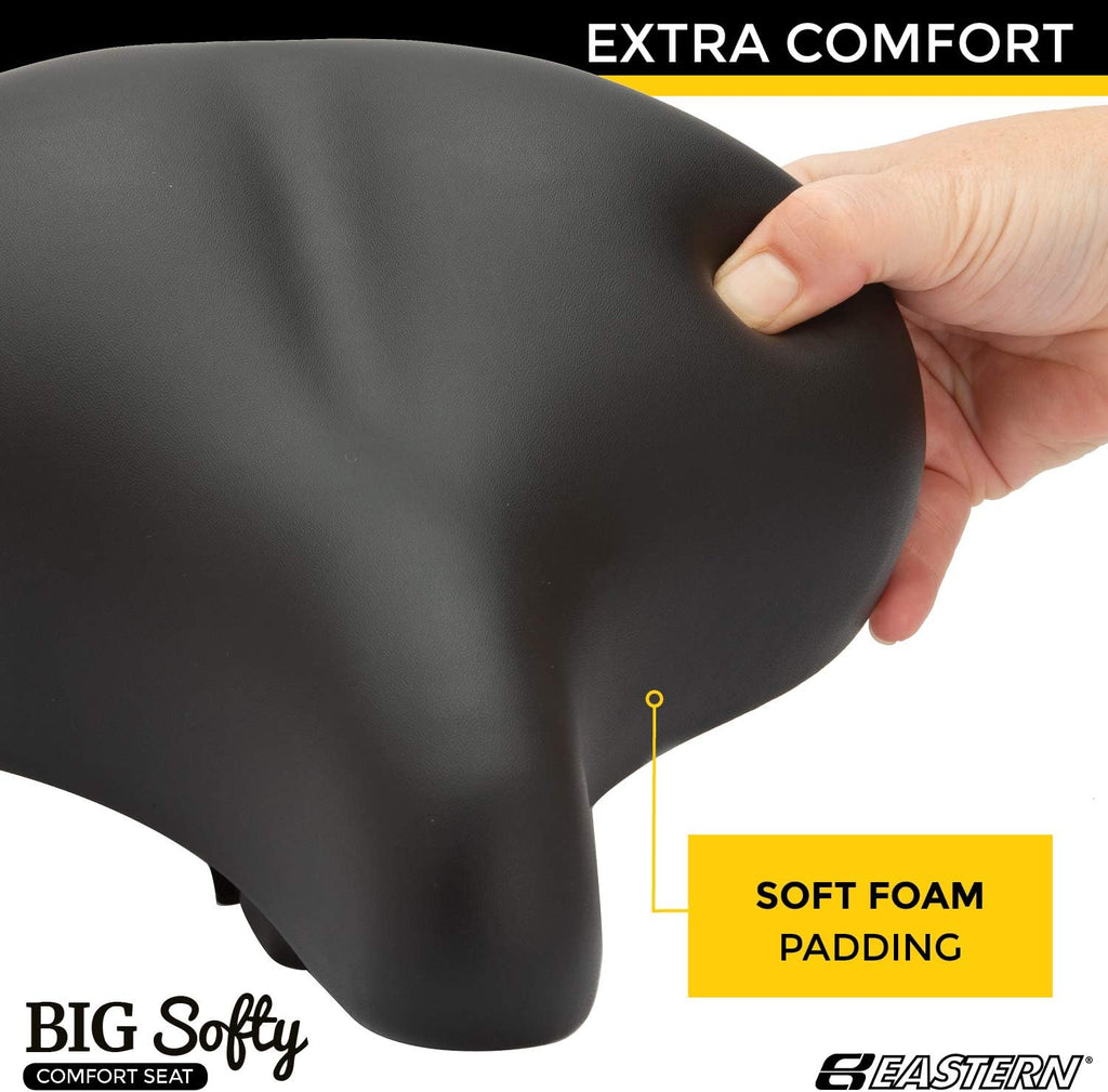 Large Wide Padded Bicycle Saddle Y842