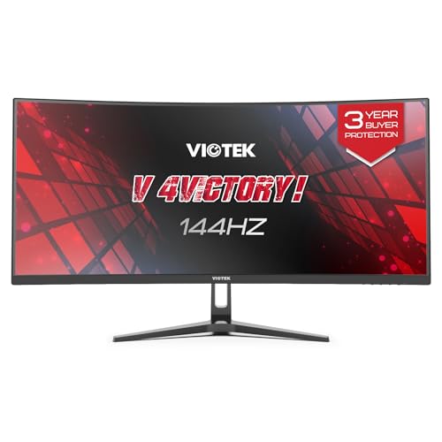 34 Inch UWQHD 144Hz Curved Gaming Monitor H733589