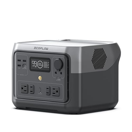 Portable Power Station 499Wh LiFePO4 Battery 1000W Output Solar Generator M8186
