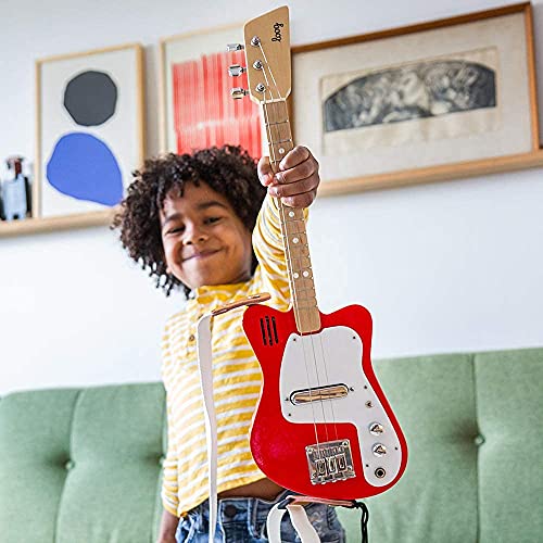 Yellow Mini Electric Guitar Q31016