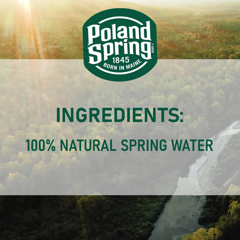 16.9 Fl Oz 40 Count Natural Spring Water C847