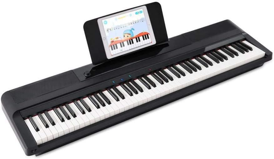 Black Portable Digital Piano E645