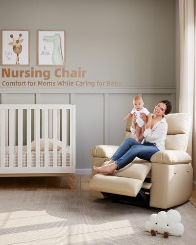Electric Swivel Massage Chair with Vibration and Heating, PU Leather Single Sofa Z499877
