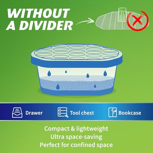 12 Pack 6.4oz Compact Dehumidifier T333