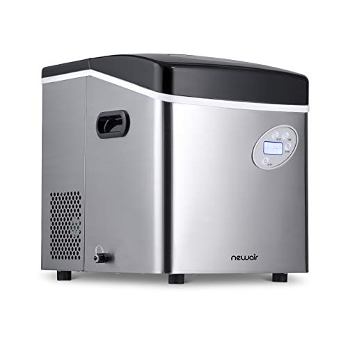 Portable Ice Maker 50 lb. Daily Compact Countertop Stainless Steel Z79254