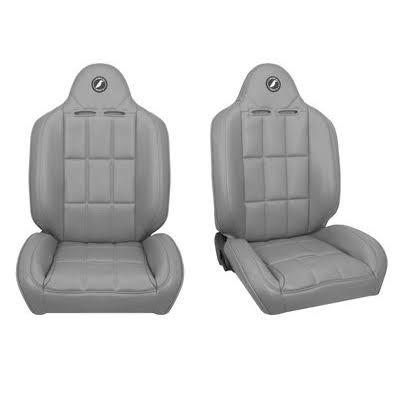 Black Vinyl Suspension Seat N7386