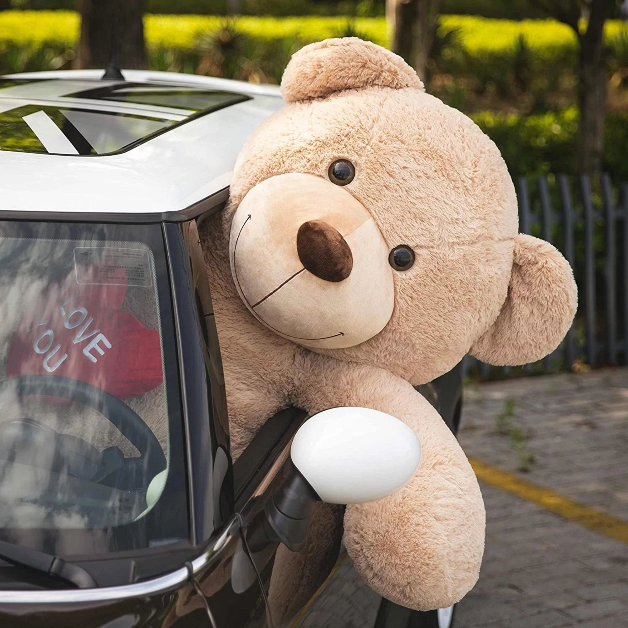 Brown Giant Teddy Bear 6ft Stuffed Animal Jumbo Human Size Teddy Bear C7462