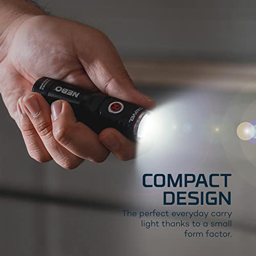 Compact LED Flashlight with Swivel Head, Magnetic Base, Rugged Aluminum Construction H29113