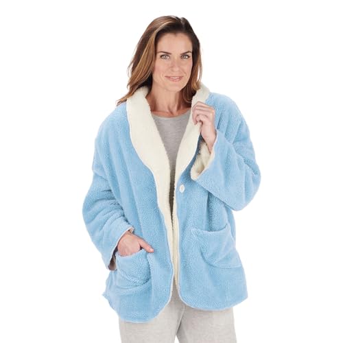 Fleece Bed Jacket with Pockets B135