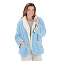 Fleece Bed Jacket with Pockets B135