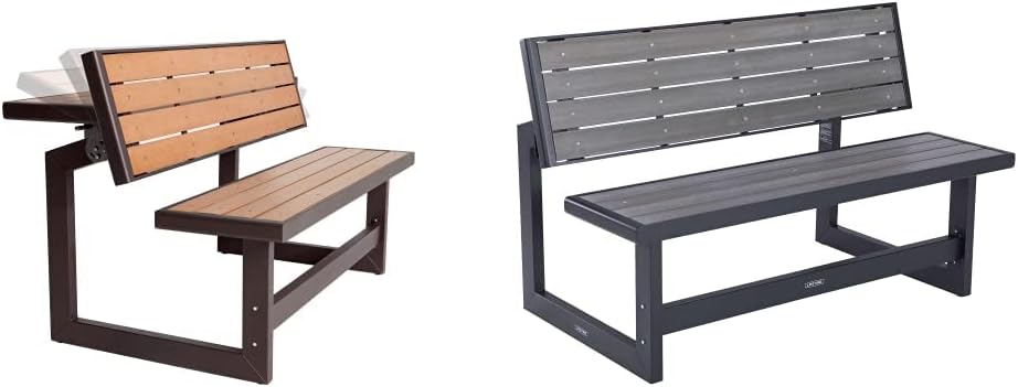 Convertible Bench Table Bundle with 2 Benches B406026