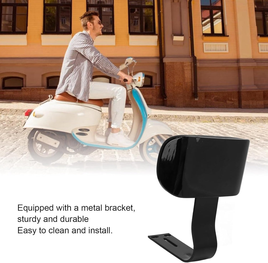 Black Electric Bicycle Rear Passenger Seat Backrest with Metal Support V520