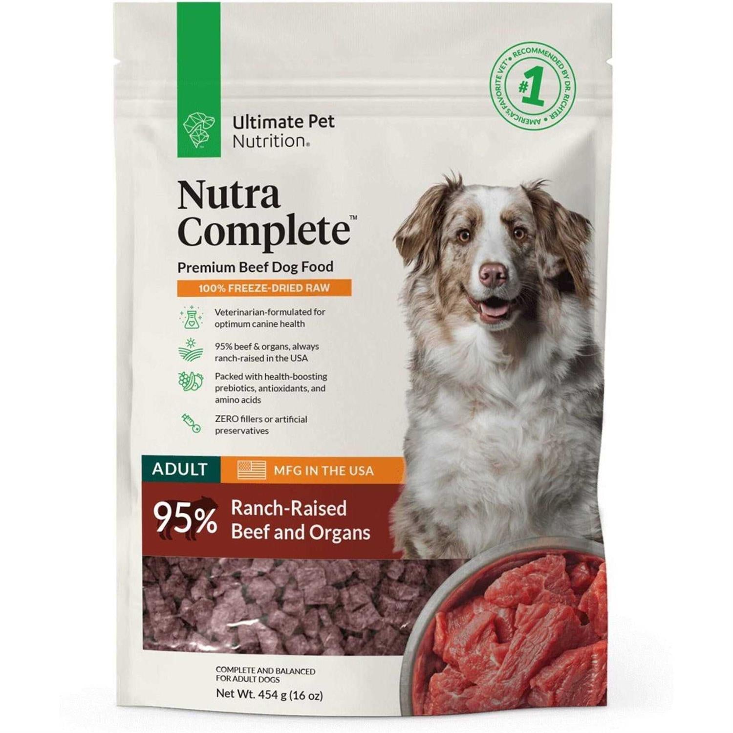 Freeze Dried Beef Dog Food Z7094