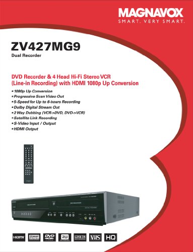 DVD Recorder VCR Combo with HDMI P718