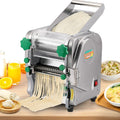 Commercial Electric Pasta Maker 2-in-1 Automatic Noodle Machine Thickness Adjustable 2mm 6mm Noodle Heavy Duty Dough Roller Pressing Machine 750W K5769