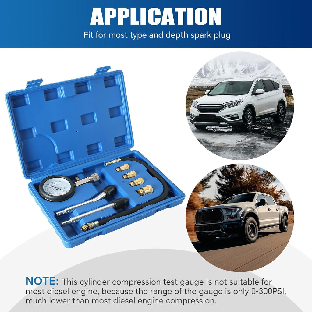 Compression Tester Kit Engine Compression Gauge G686344