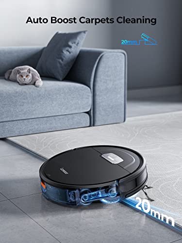 Robot Vacuum and Mop Combo, 4500Pa Suction, Self-Charging E2072