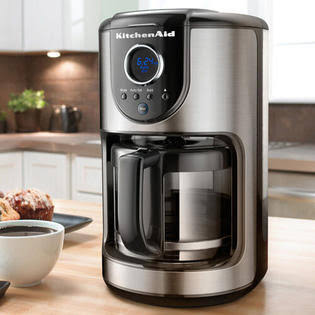 Digital 12-Cup Glass Carafe Coffee Maker J58621