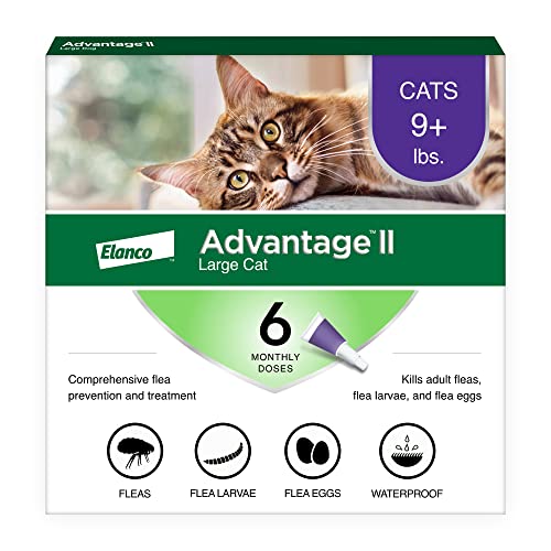 12-Month Supply Flea Treatment for Cats Over 9 lbs. Y270