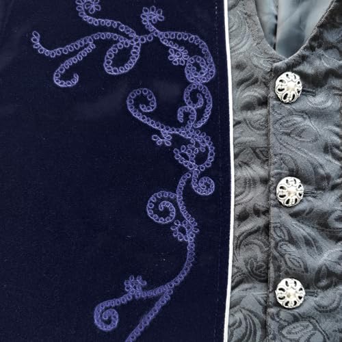 Medieval Steampunk Tailcoat Halloween Costumes Jacket S815