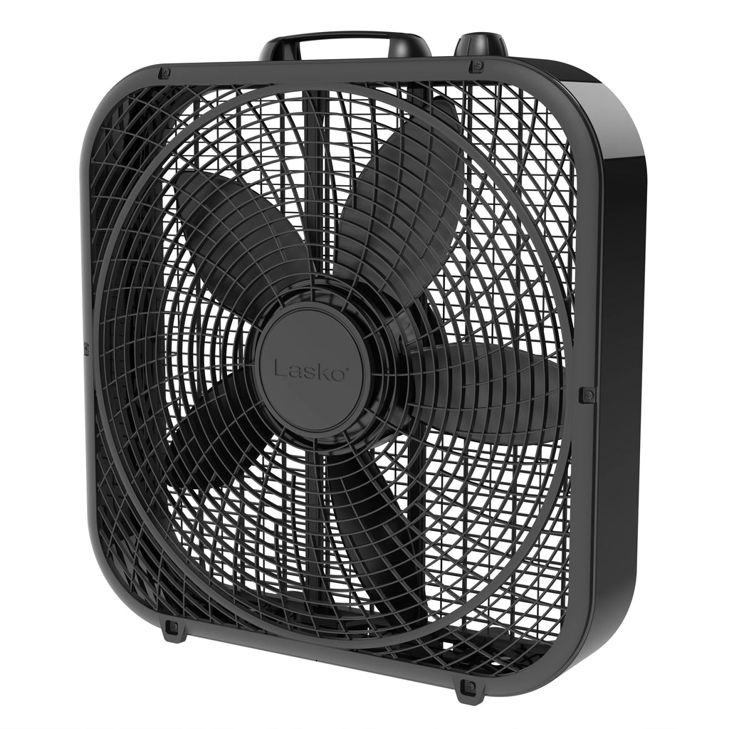 White 20 Box Fan with 3 Speeds E691