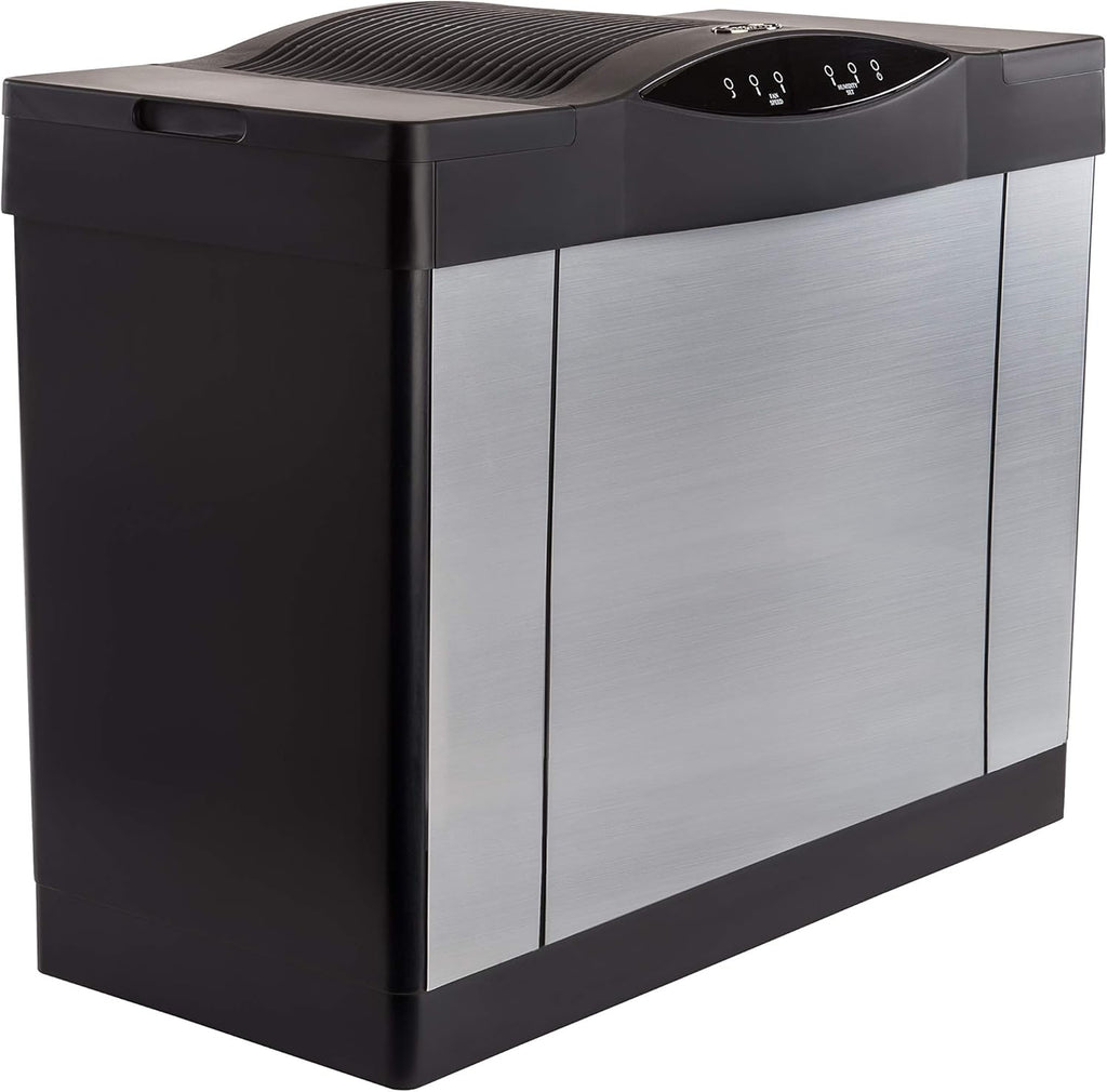 Digital Whole-House Console-Style Evaporative Humidifier (Silver) E506573
