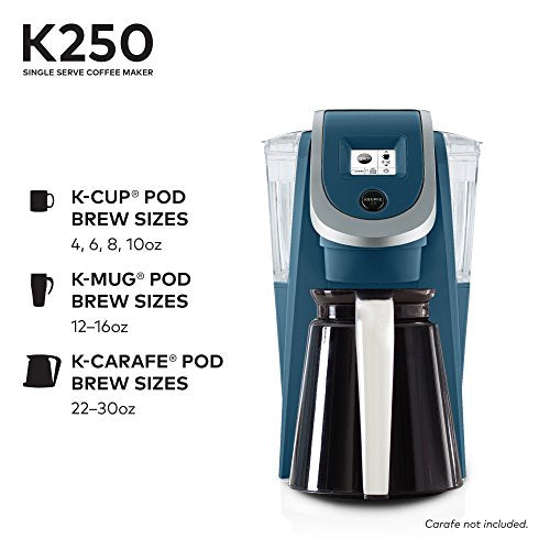 Plum Grey Single Serve K-Cup Pod Coffee Brewer N573