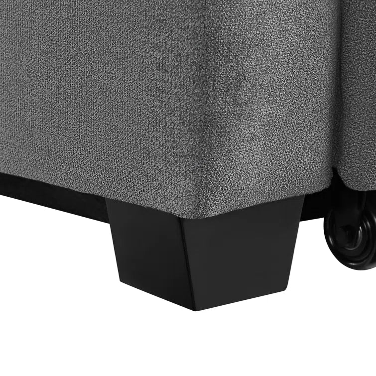 Queen Rolled Arm Tufted Back Convertible Sleeper Sofa I806741