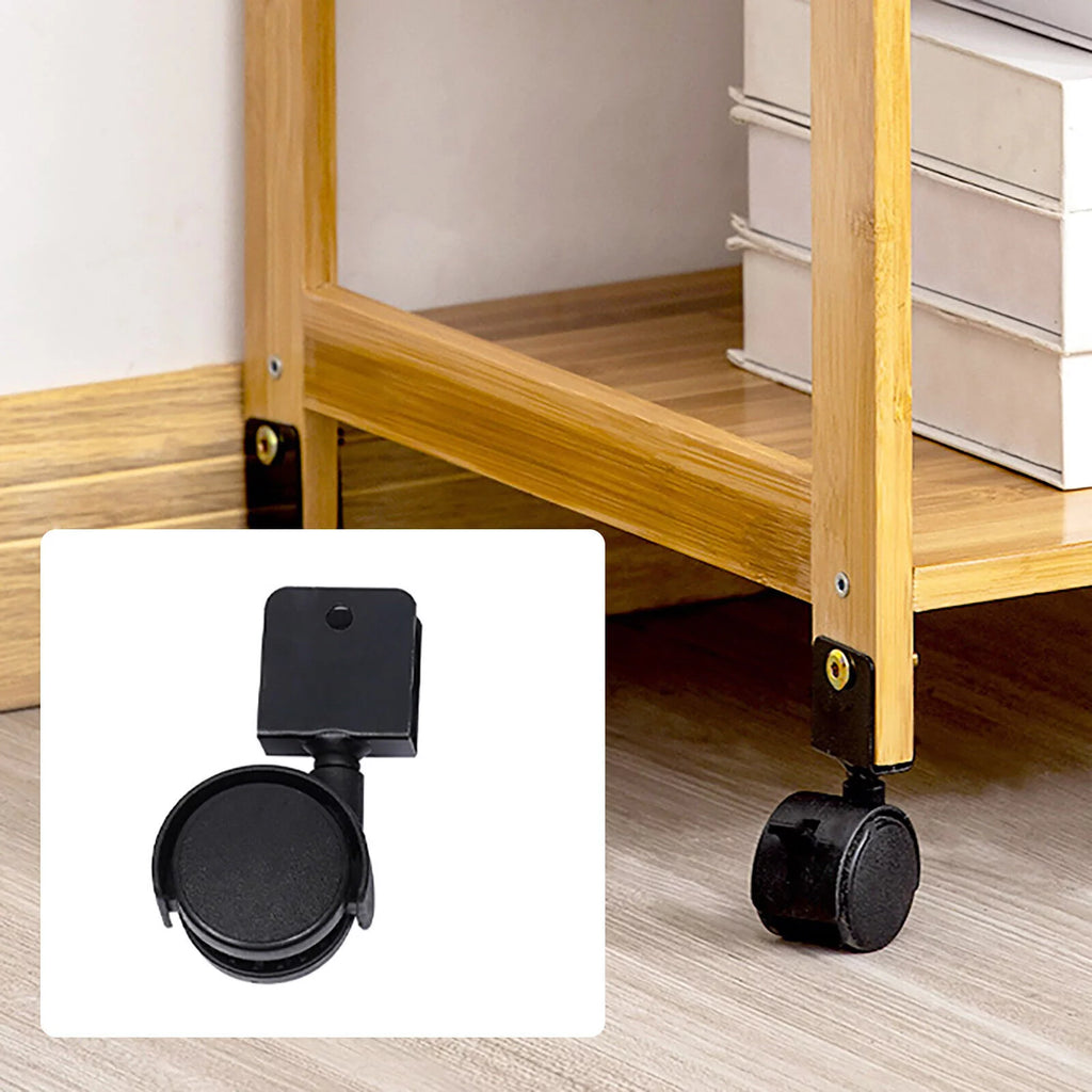 2-Tier Mobile Printer Stand with Wheels N25823