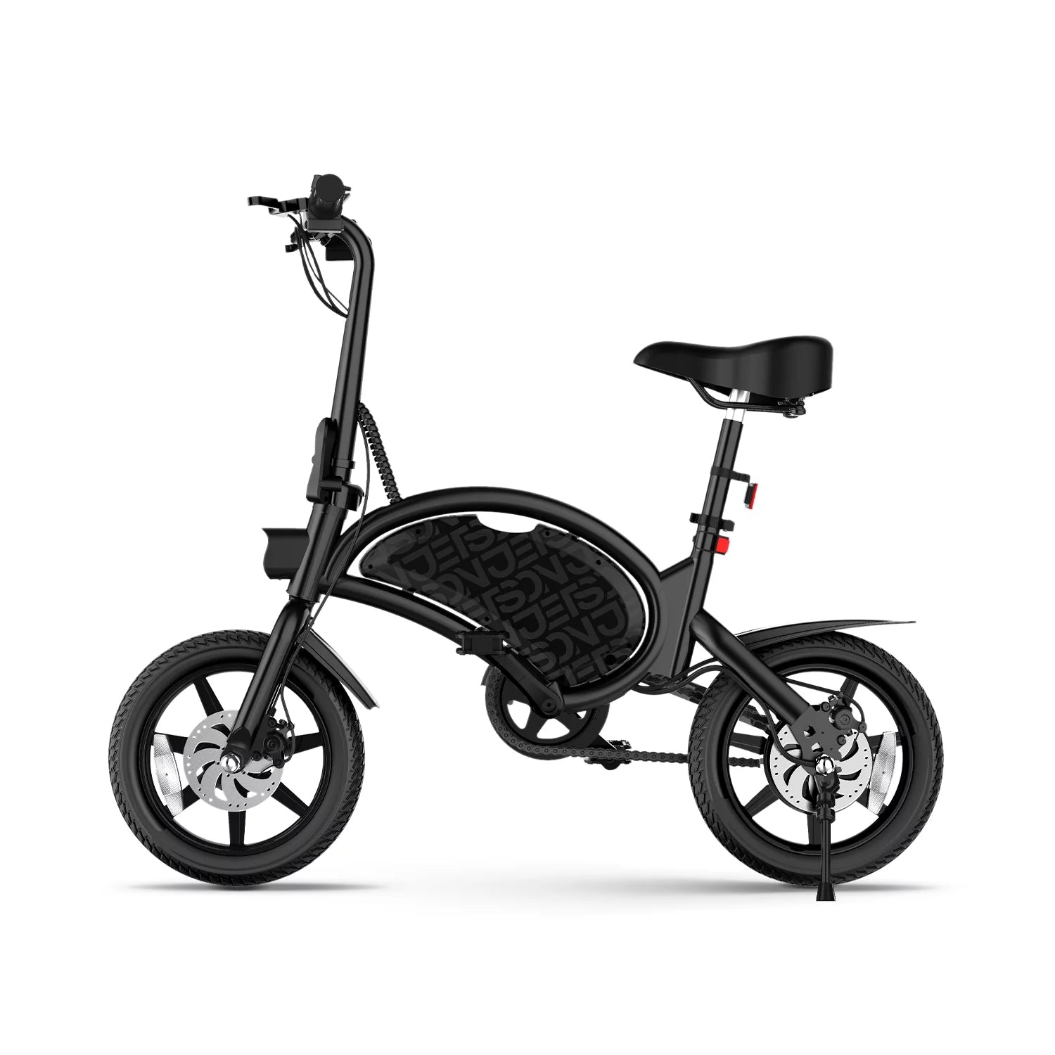Black Folding Electric Bike Y313275