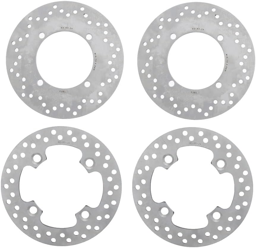 Front and Rear Brake Rotors Discs for Polaris RZR 4 800 W432639