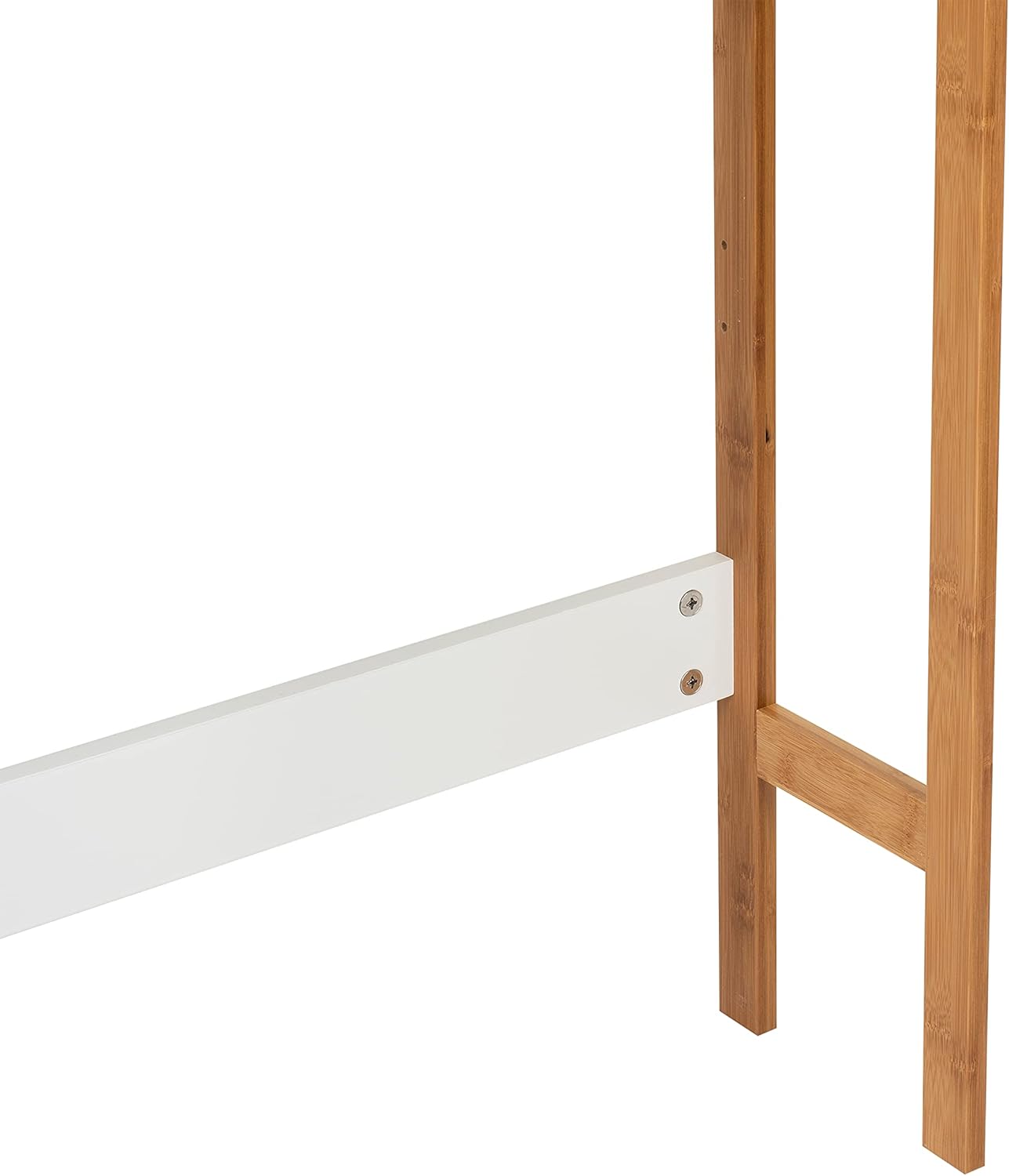 White Bamboo 3 Shelf Over The Toilet Cabinet D892846