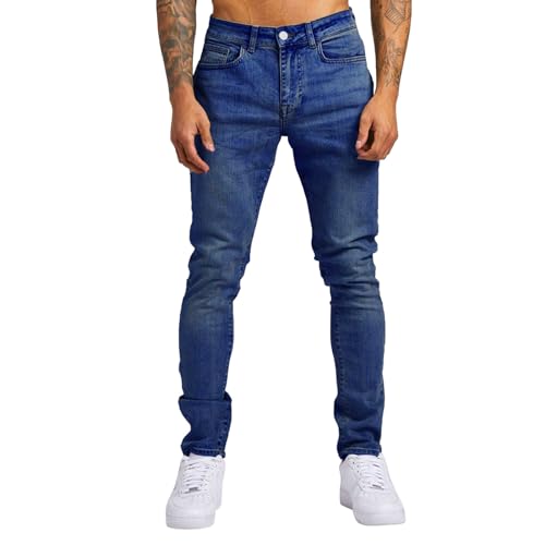 Regular Fit Straight Leg Denim Jeans H965511
