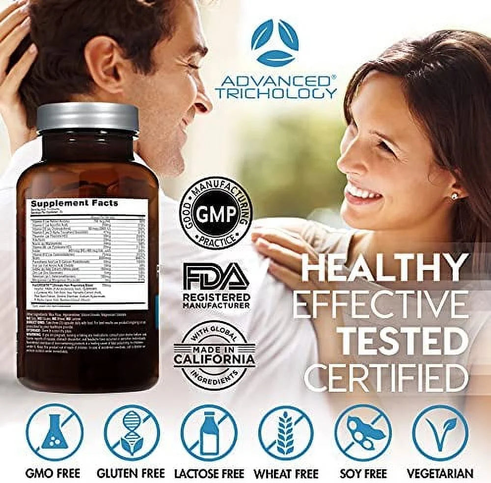 Hair Growth Vitamin with High Potency Biotin E1501