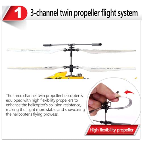 Blue 2.4G 3CH Dual-Propeller RC Helicopter K27430