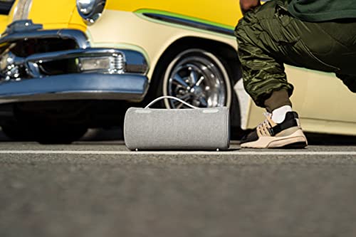 Light Gray Wireless Portable Bluetooth Speaker I5733