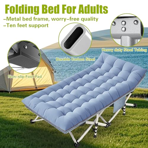 Oversize Camping Cot with Carry Bag Y1064