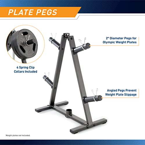 Olympic Weight Plate Tree Weight Storage Rack Q859