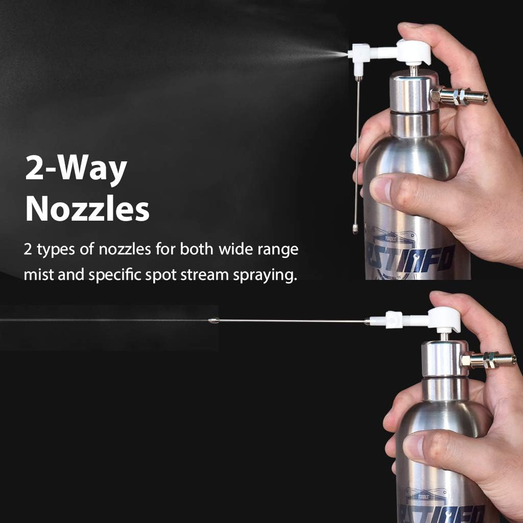 Stainless Steel Refillable Sprayer Can Pack of 2 F517