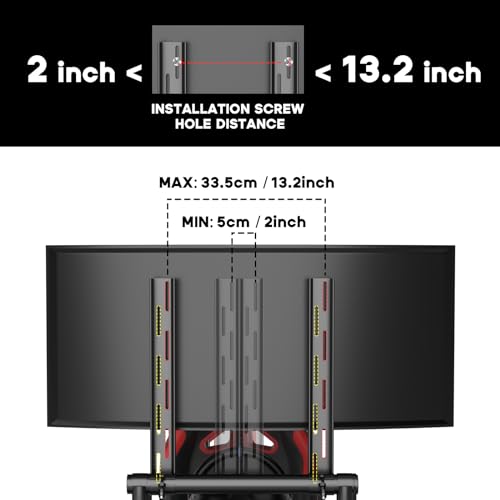 Racing Simulator Cockpit with TV Monitor Stand W632