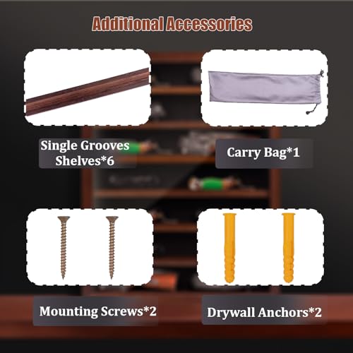 Cherry Wood Knife Display Case with Locking Cabinet Z279