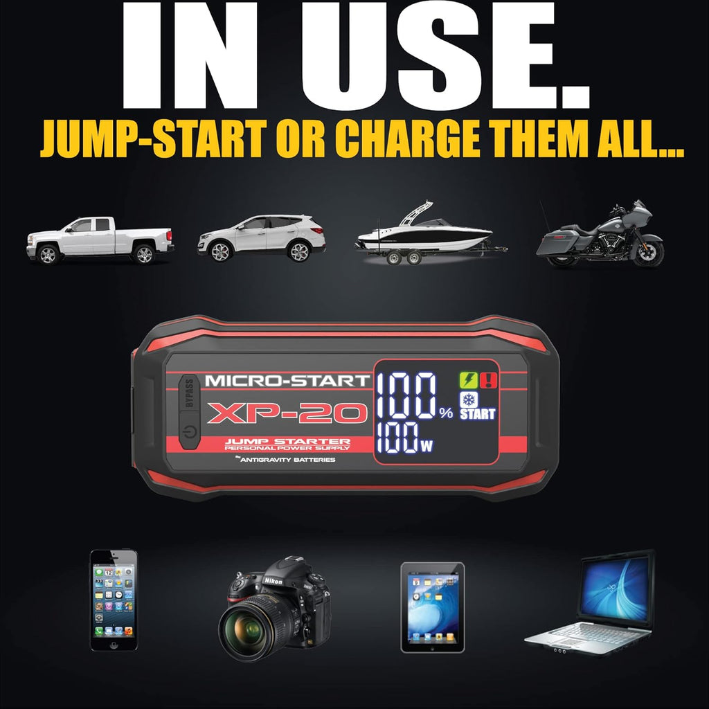Lithium Jump-Starter Portable Power Supply E7339