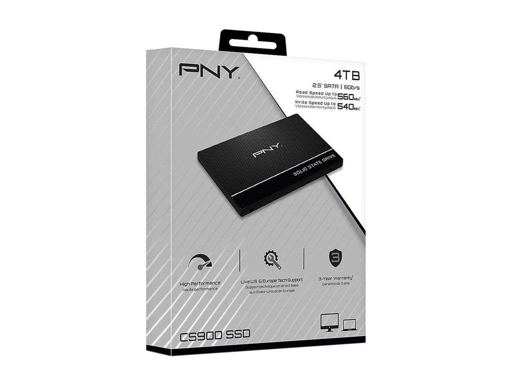 2.5" 4TB SATA III Internal Solid State Drive X826