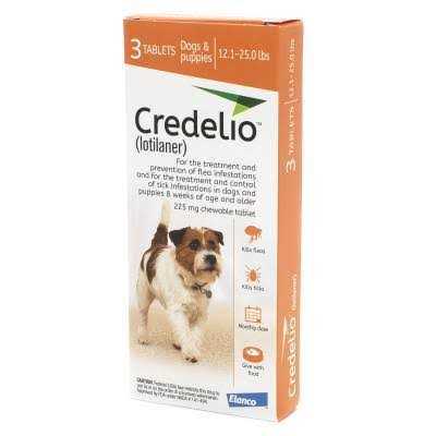 Credelio for Dogs 12.1-25 lbs 1 Count W980
