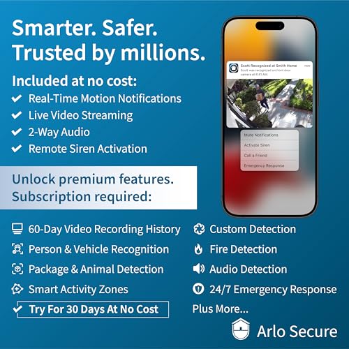 White 2K Video Doorbell with Chime 2 Bundle T78780