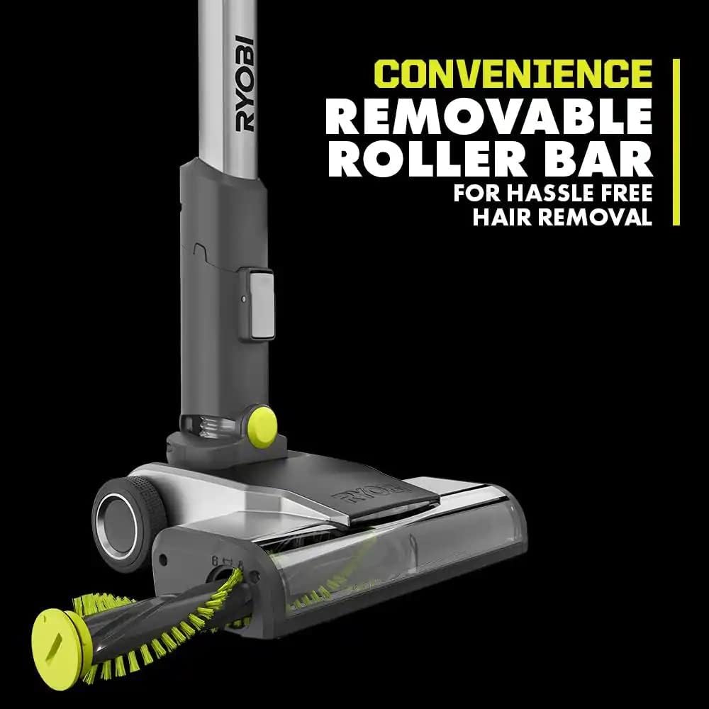 Cordless Stick Vacuum Cleaner Kit with 4.0 Ah Battery and Charger Y1222