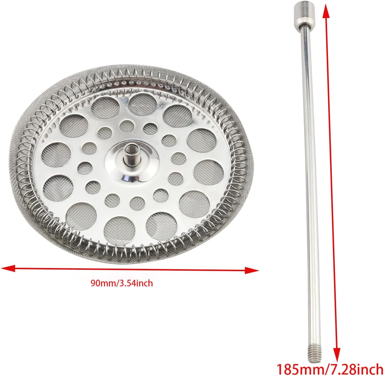 Stainless Steel 34oz French Press Replacement Parts F699096