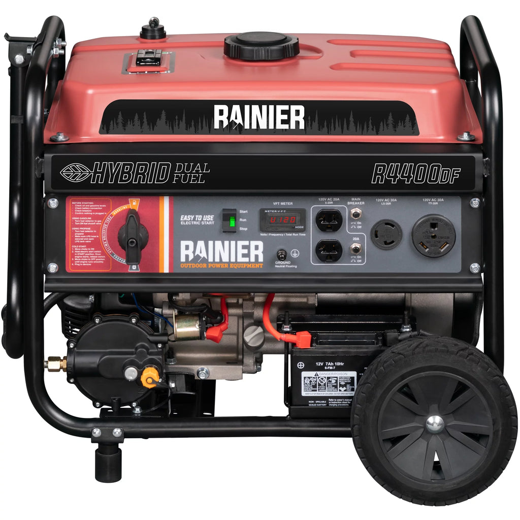 4400 Peak Watt Dual Fuel Portable Generator Y547